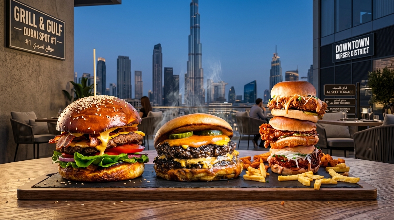 Sizzling Burger Spots in Dubai You Must Try