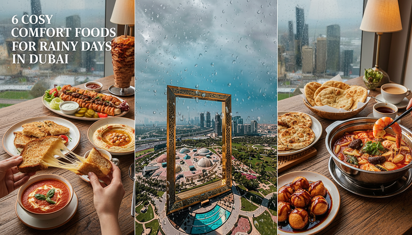 6 Cosy Comfort Foods for Rainy Days in Dubai
