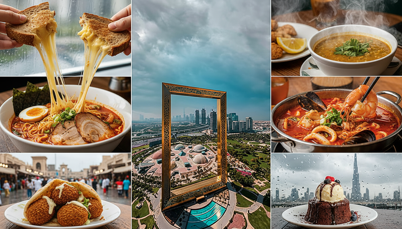 6 of the Best Comfort Foods for Rainy Days in Dubai