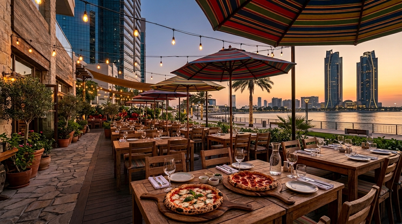 Discover Pitfire Pizza Abu Dhabi: A Hidden Gem by the Water