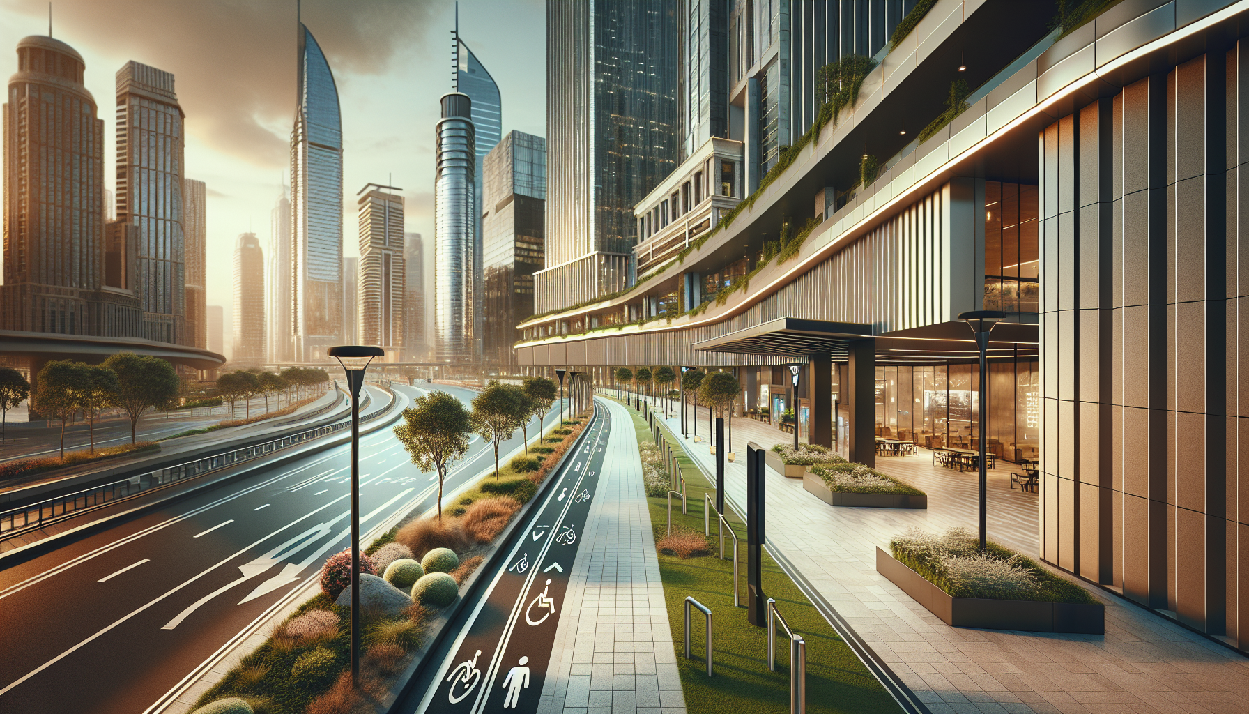 Dubai’s Sidewalk Overhaul: Enhancing Urban Living