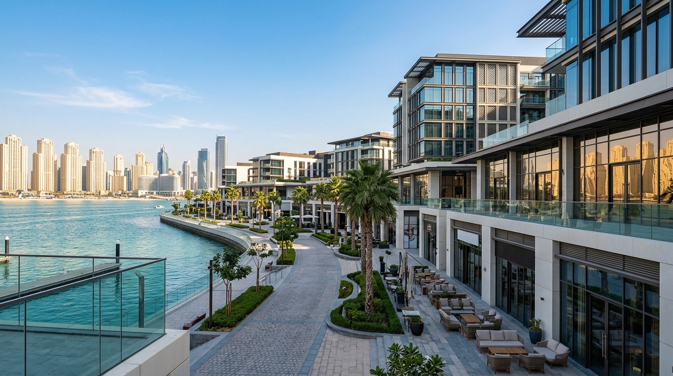 How will Meraas Bluewaters-style leisure districts integrate with Dubai retail?